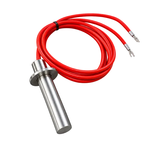 Probe Pemanas Silinder dengan Kabel Merah